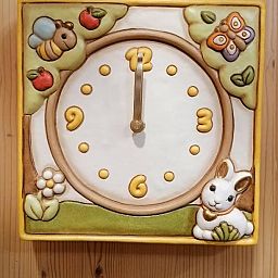 Orologio parete unisex con Coniglio