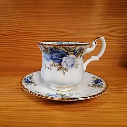 Tazza Tea con piattino MOONLIGHT ROSE