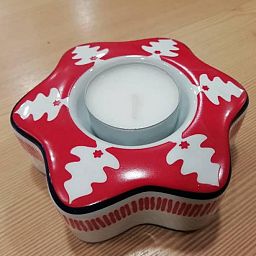 Porta tea-light stella, Dolce Natale