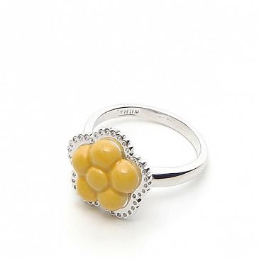 Anello Filigree Yellow Flower