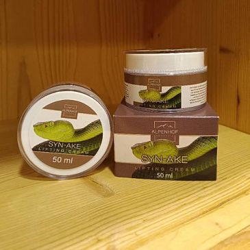 Crema viso al veleno di serpente, Siero di Vipera